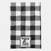 Retro Hausfrau Backen Spaß Handtuch (Vertikal)