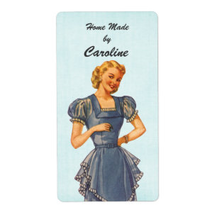 Retro Hausfrau bringt dir Goodies