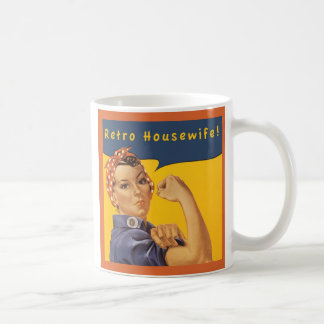 Retro Hausfrau! Kaffeetasse