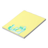 Retro Hausfrau Notizblock (Rotiert)