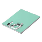 Retro Hausfrau Notizblock (Rotiert)