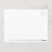 Retro Hausfrau Postkarte (Rückseite)