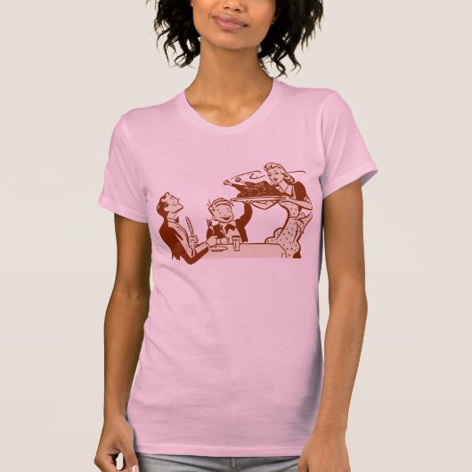 Retro Hausfrau T-Shirt (Vorderseite)