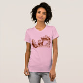 Retro Hausfrau T-Shirt (Vorne ganz)