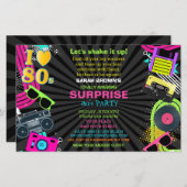 Retro Haushalt Totale Phantastische 80er-Party Ein (Vorne/Hinten)