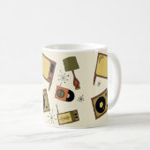 Retro-Haushaltsdesigns Kaffeetasse (VorderseiteRechts)