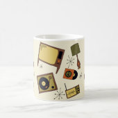 Retro-Haushaltsdesigns Kaffeetasse (Mittel)