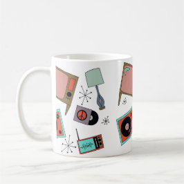 Retro-Haushaltsdesigns Kaffeetasse