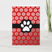 RETRO HAUSTIER-KARTE E-I SERIES-THANKS DANKESKARTE (Vorderseite)