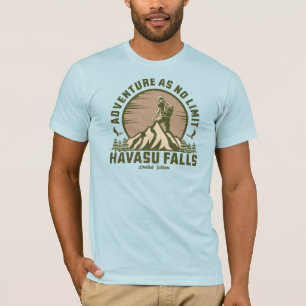 Retro Havasu Falls Wanderung Sonnenuntergang T-Shirt