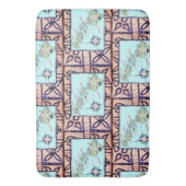 Retro Hawaii Map Badematte (Vorderseite Vertikal)