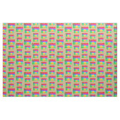 Retro Hawaii Sunset Beach Stoff (Fat Quarter (45,7 x 55,9 cm))