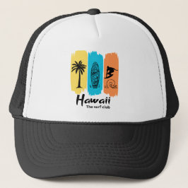 Retro Hawaii-Surfclub Truckerkappe