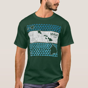 Retro Hawaiian Island Maui Hawaii Vintage Surfing T-Shirt
