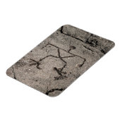 Retro Hawaiian Petroglyph - Vintage Petroglyphen Magnet (Linke Seite)