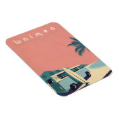 Retro Hawaiian surf Magnet (Rechte Seite)