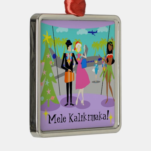 Retro Hawaiian Weihnachtsschmuck (Rechts)