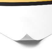 Retro Hawk Flying Poster (Ecke)