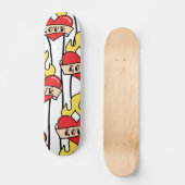Retro Heart Tattoo Skateboard (Vorderseite)