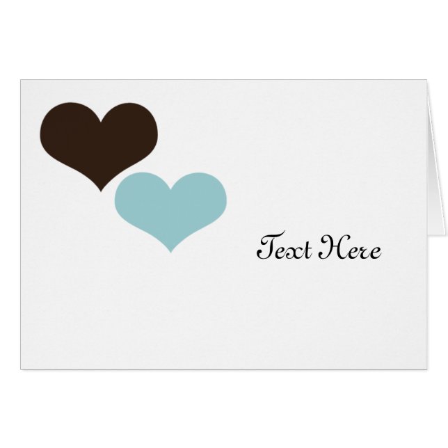 Retro Hearts Benutzerdefiniert (Vorderseite (Horizontal))