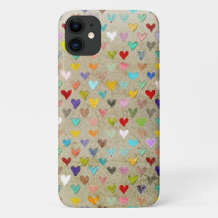Retro Hearts Case-Mate iPhone Hülle