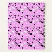Retro Hearts Planer (Rückseite)