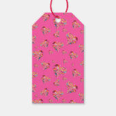 Retro Hearts Valentine Geschenkanhänger (Vorderseite)