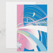 Retro Heaven Briefpapier (Vorne/Hinten)