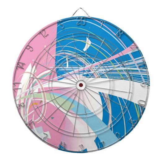 Retro Heaven Dartscheibe (vorne)