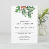 Retro Heilige Einladung (Stehend Vorderseite)