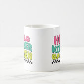 Retro Hello Kindergarten Lehrer Kaffeetasse (Mittel)