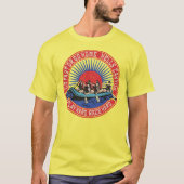Retro Hells Canyon Rafting T - Shirt (Vorderseite)