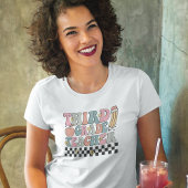 Retro-Hemd der dritten Klasse | Zurück zur Schule T-Shirt