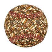 Retro Herbst Baseball (Rückseite)