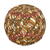 Retro Herbst Baseball (Vorderseite)