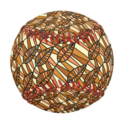 Retro Herbst Baseball (Vorderseite)