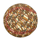 Retro Herbst Baseball (Vorderseite Links)