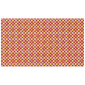 Retro Herbst Blume Muster Burgund Tischdecke (Vorderseite (Horizontal))