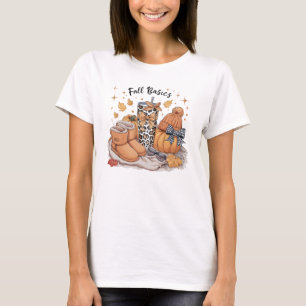 Retro Herbst Coquette T-Shirt