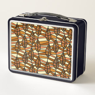Retro-Herbst-Lunchbox Metall Brotdose
