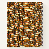 Retro-Herbst-Notebook Notizblock (Rückseite)