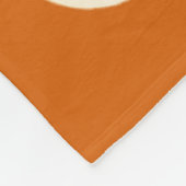 Retro Herbst Pumpkin Spice und Kaffee Bitte Fleecedecke (Ecke)