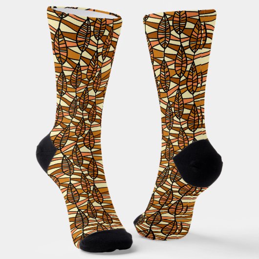 Retro Herbst Socken #2 (Gewinkelt)