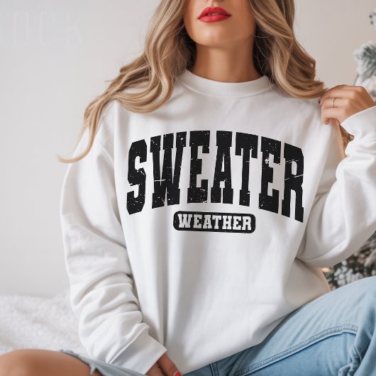 Retro Herbst Sweater Wether Shirt, Cosy Fall T-Shi T-Shirt