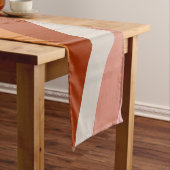 Retro Herbst-Wirbel Kurzer Tischläufer (Beispiel)