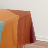 Retro Herbst-Wirbel Tischdecke (Beispiel)