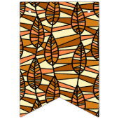 Retro-Herbstbanner Wimpelkette (Erste Fahne)