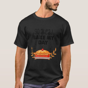 Retro Herbstblätter Herbstsaison Apfelkuchen Thank T-Shirt