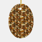 Retro-Herbstdekoration Keramik Ornament (Vorne)