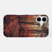 Retro-Herbstwald iPhone 16 Hülle (Rückseite (Horizontal))